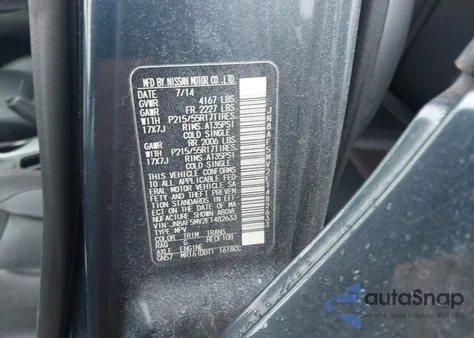 2014 Nissan Juke Sl from USA, damaged, VIN JN8AF5MV2ET482633